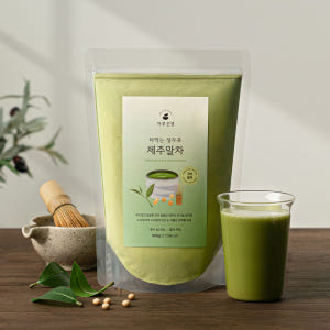 가루선생 타먹는 생두유 제주말차 제주 프리미엄 말차로 만든 녹차 파우더 ... 맛있게 먹은 솔직 후기 - 상품 이미지 1