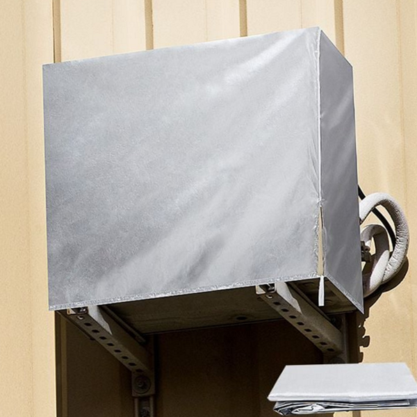 일체형 에어컨 실외기 커버 비가림 실외기 보호 커버 차양막 가리개