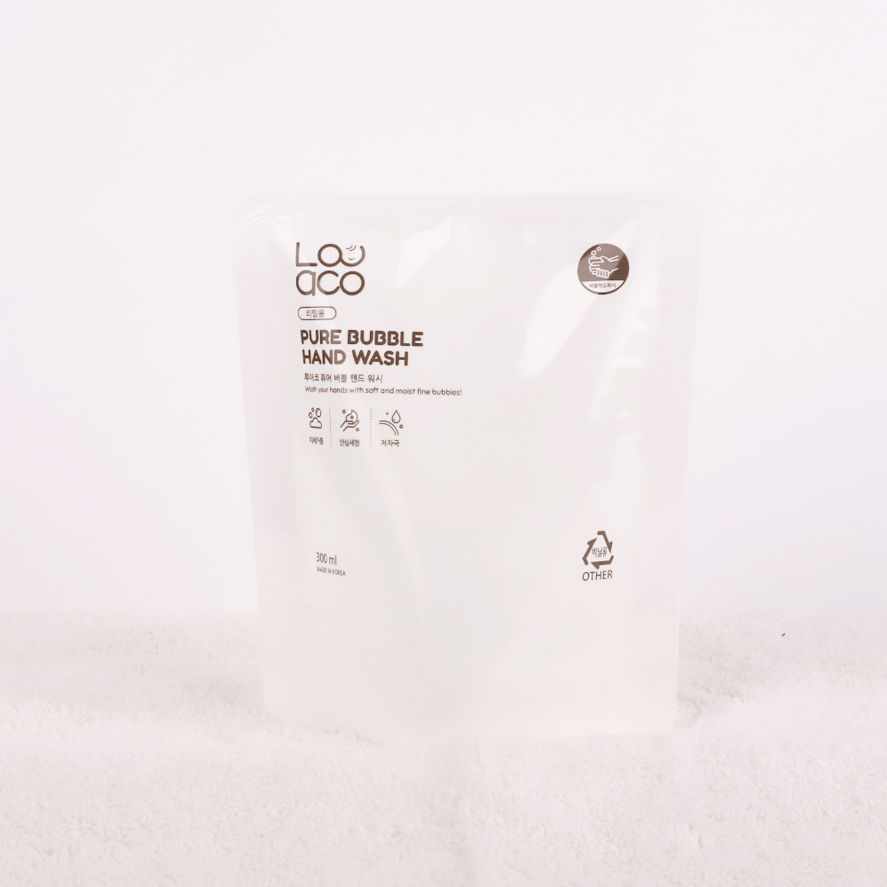 루아코 퓨어버블 거품형 핸드워시 무향 아기 손세정제 리필 300ml, 3개 - 상세 이미지 3