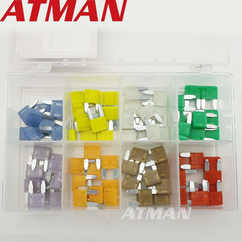 아트만 ASP 71802 소형 자동차휴즈 퓨즈 세트 80pcs - 상품 이미지