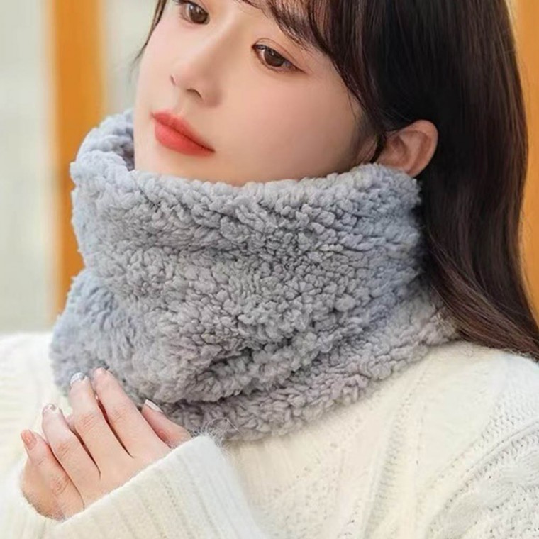 포근한 푸들넥 워머 목도리 겨울 방한넥 머플러 퍼넥 넥워머 기모넥 목토시 겨울넥 밴드 - 메인 이미지