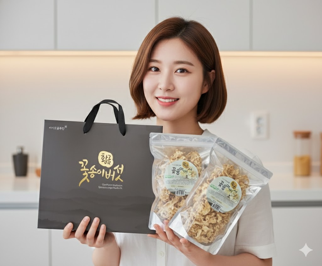 황금 건조꽃송이버섯 꽃송이버섯 100g - 상품 이미지