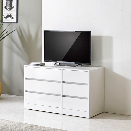 다용도 거실장 틈새 서랍 모닝 1000 LPM (화이트) 팀버스리빙