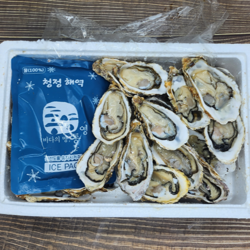 자연가득 싱싱한 통통 하프셀 반각굴 1단 25-30미내 - 상세 이미지 5