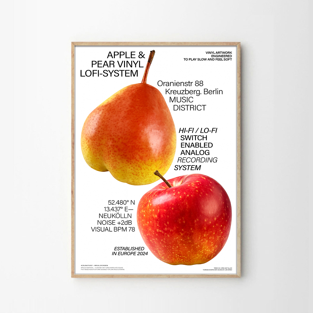 거실 홈카페 카페액자 카페소품 미드센추리 컬러포인트 과일 그래픽 대형 포스터 A&P - 상세 이미지 2