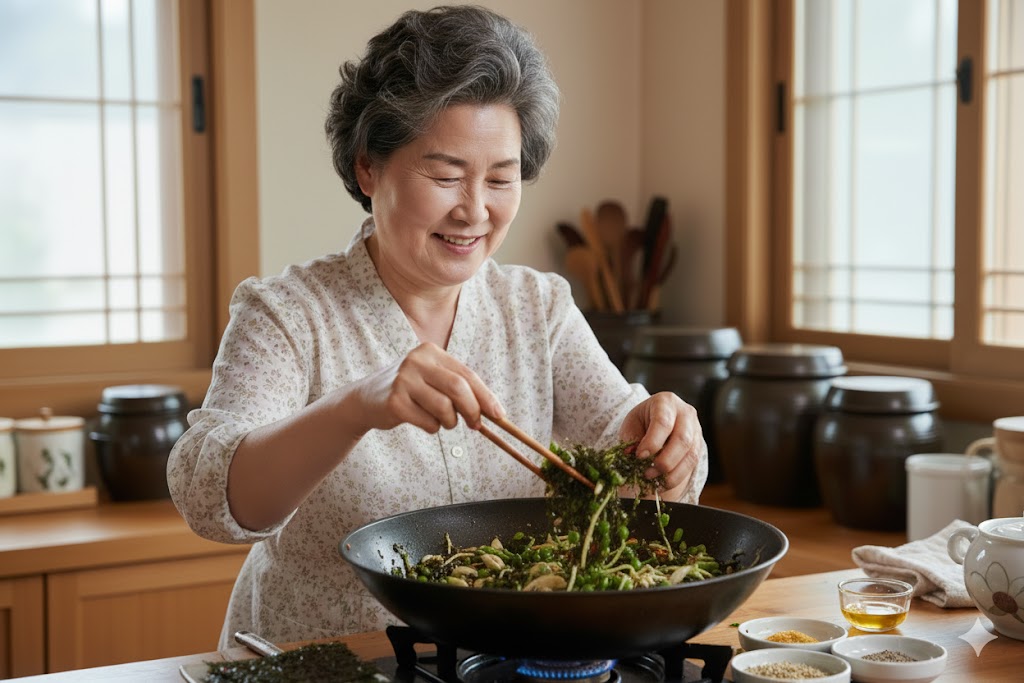 명식품본사 파래자반 1장 대용량 마른 건 김 자반 반찬용 김국 200g, 1개 이미지 7
