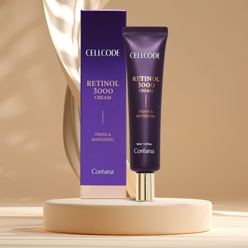 코리아나 셀코드 고함량 레티놀 3000 크림 30ml 1개 이마 눈가 팔자 목 주름 탄력 - 상세 이미지 2