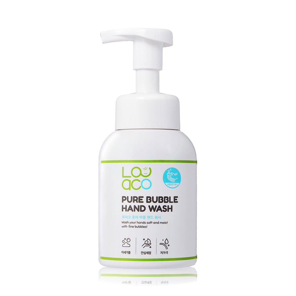 루아코 퓨어버블 거품형 핸드워시 무향 아기 손세정제 300ml, 1개 - 메인 이미지