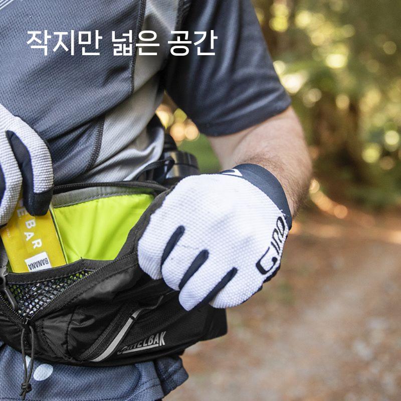 벨트 웨이스트 등산 러닝벨트 야외 백팩 등산배낭 물통 하이킹 하이드레이션 히든 벨트 백-S (블랙) - 상세 이미지 5