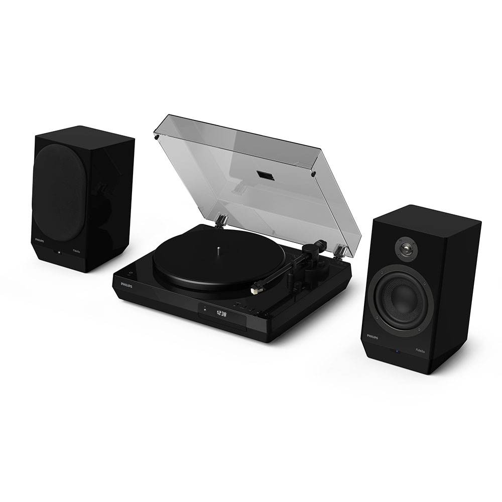 필립스 Fidelio FA3 스피커+FT1 턴테이블 세트 (400대 한정) 제품 이미지