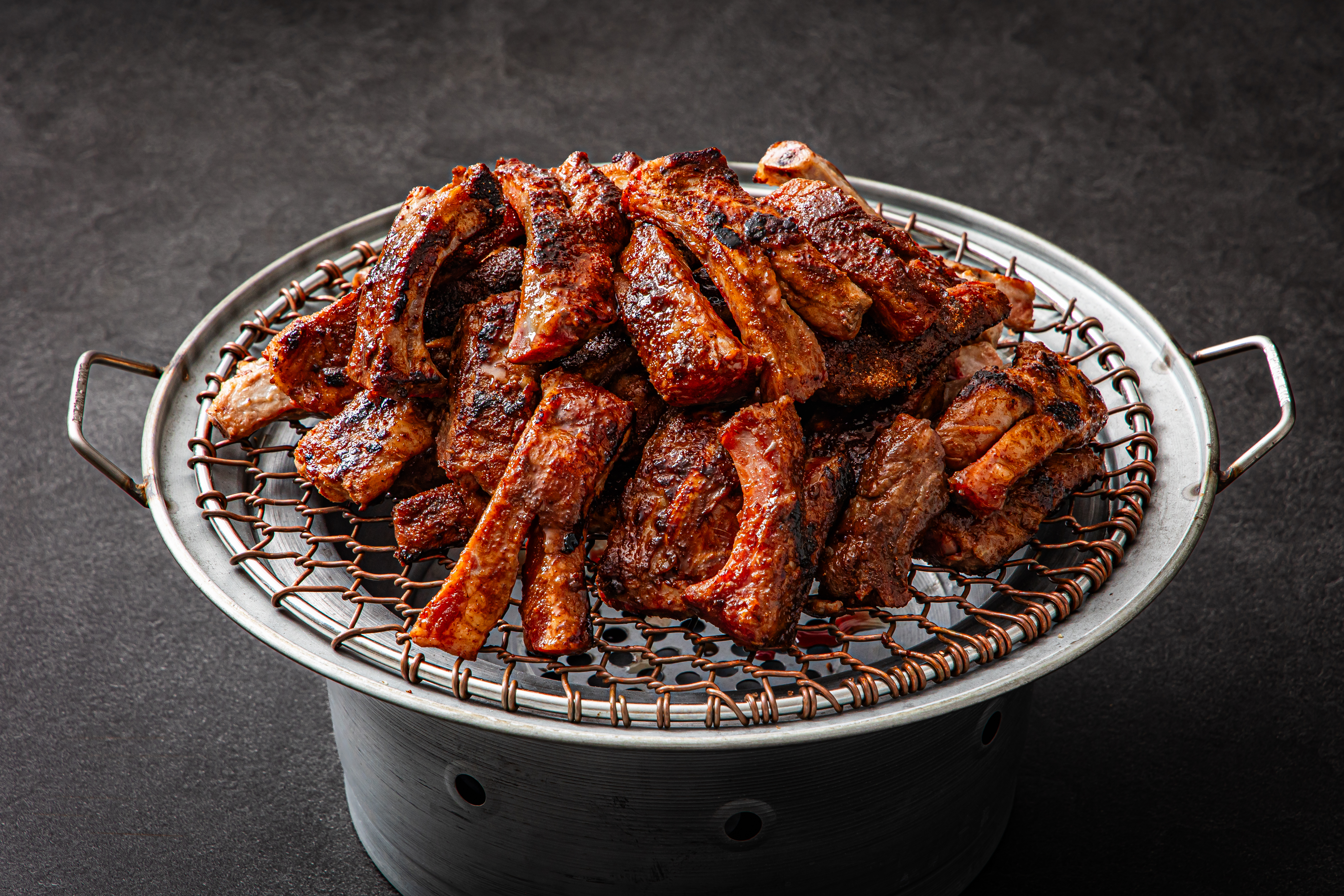 립스터 숙성 시즈닝 쪽갈비 등갈비 550g 3팩 세트 캠핑용 홈파티 바베큐 야식 술안주 - 상세 이미지 3