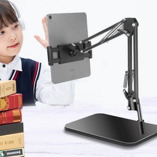 회전형 스마트폰 거치대 스탠드 탁상용 거치대 침대용 사무실용 - 상품 이미지