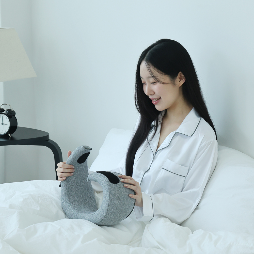리빙미미 기내용목베개 비행기목베개 여행용 휴대용 기내