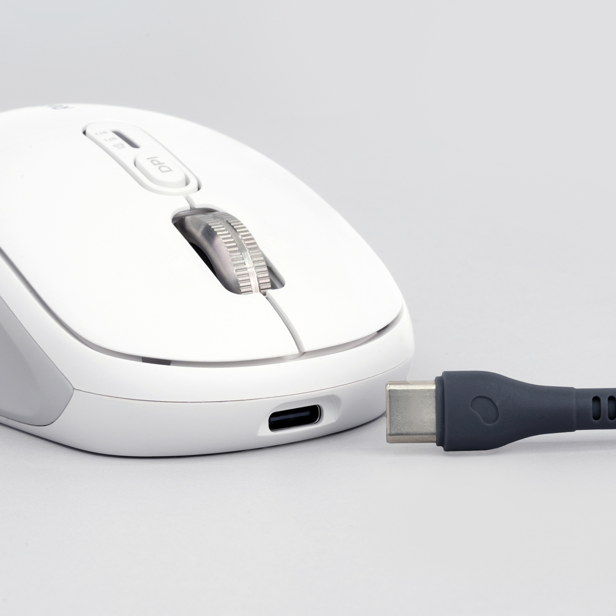 레드빈 퀀텀스크롤 무한휠 마우스 사무용 충전식 무소음 마우스 휴대용 미니마우스 A39R