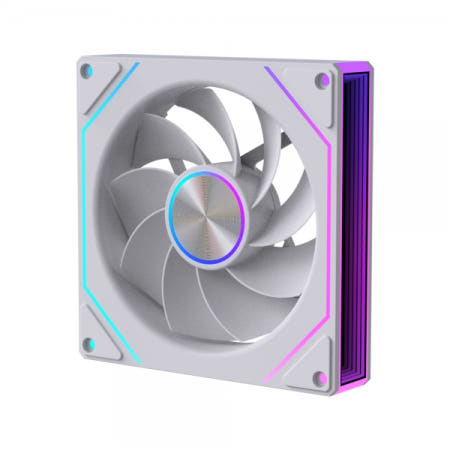 LEADCOOL EVO-120 ARGB PWM REVERSE (화이트)