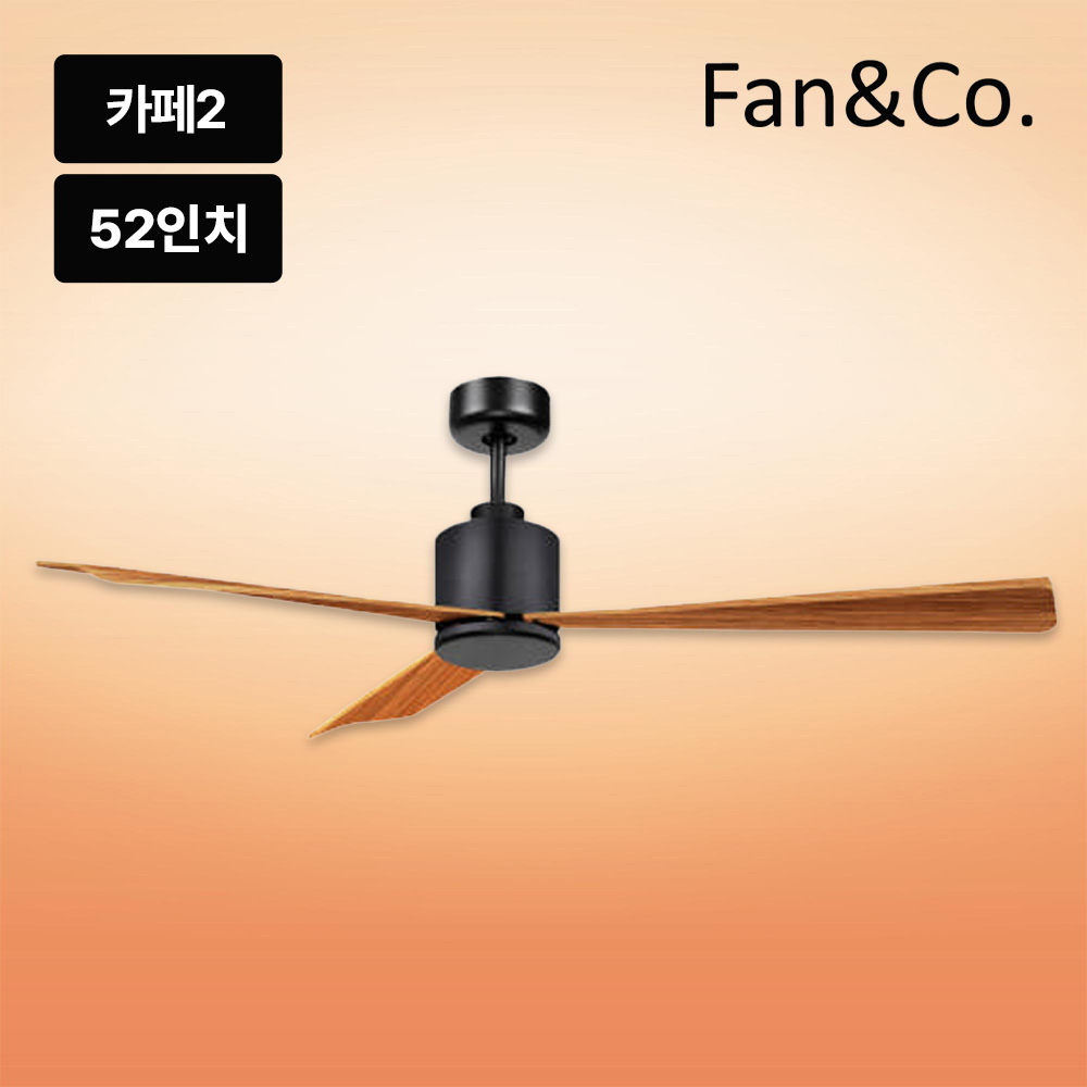 팬앤코 팬엔코 카페2 52 실링팬 bldc 높은 천장 층고 씰링펜 - 상품 이미지