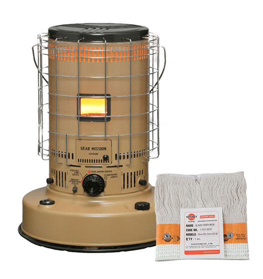 토요토미 기어 미션 세트 캠핑 등유 난로 동계 신형 KS-GE67 브라운