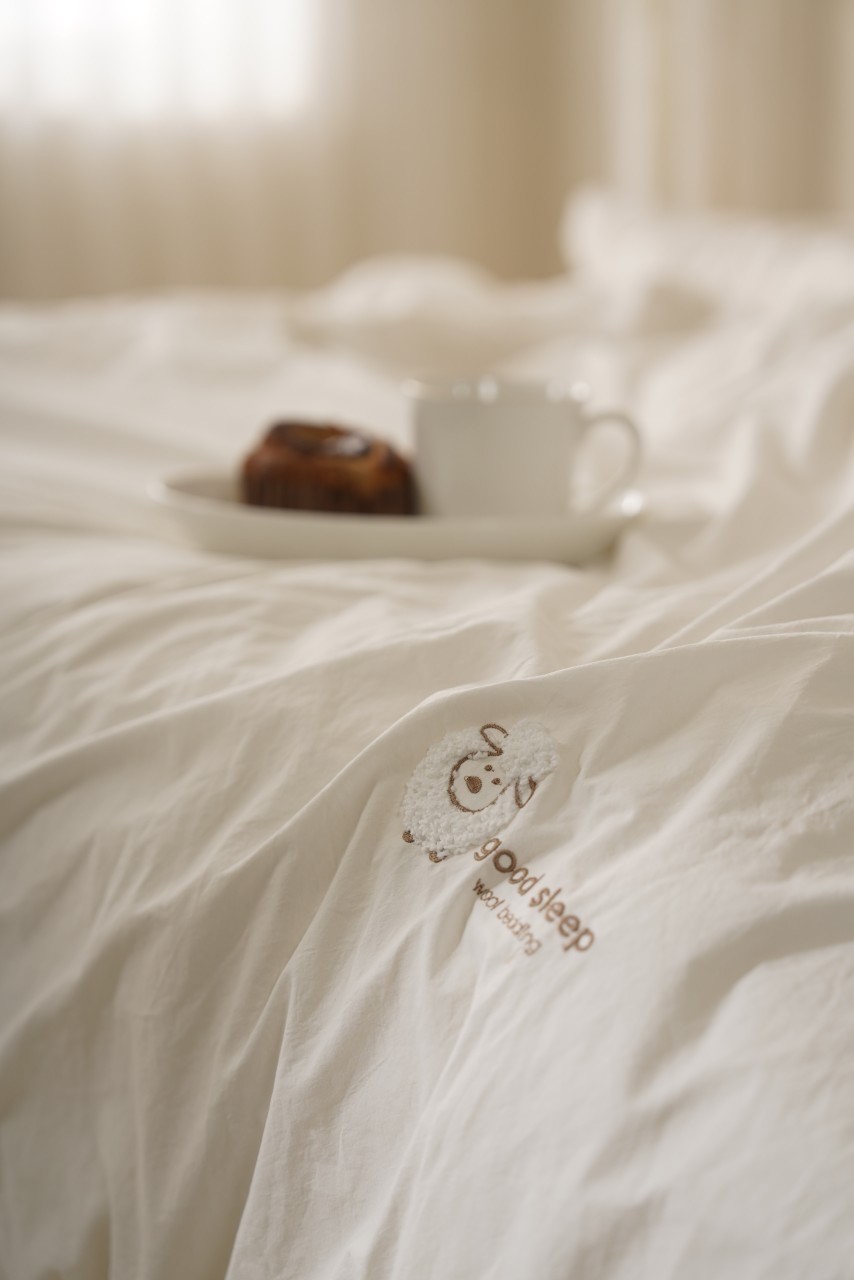 메에에 루나 호주산 양모100% 고밀도면100% 사계절 겨울 차렵이불 단품