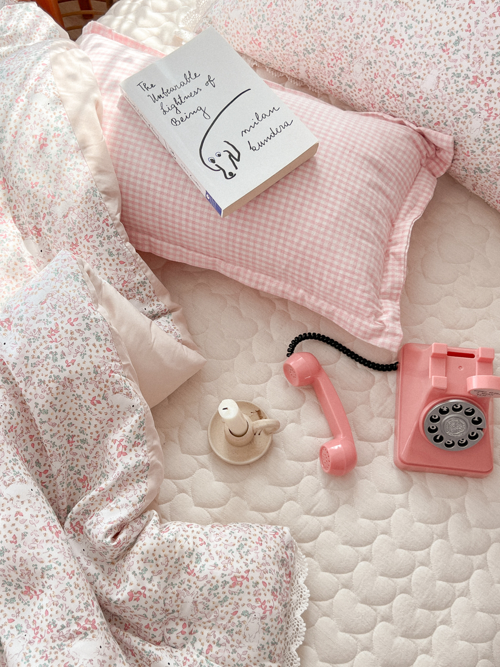 프리미엄 토끼정원 쁘띠토숀 모달100 사계절 차렵이불 3종 풀세트 10%