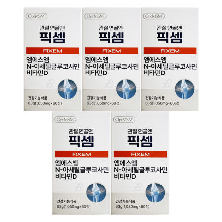 관절 연골엔 픽셈 1050mg x 60정 5개