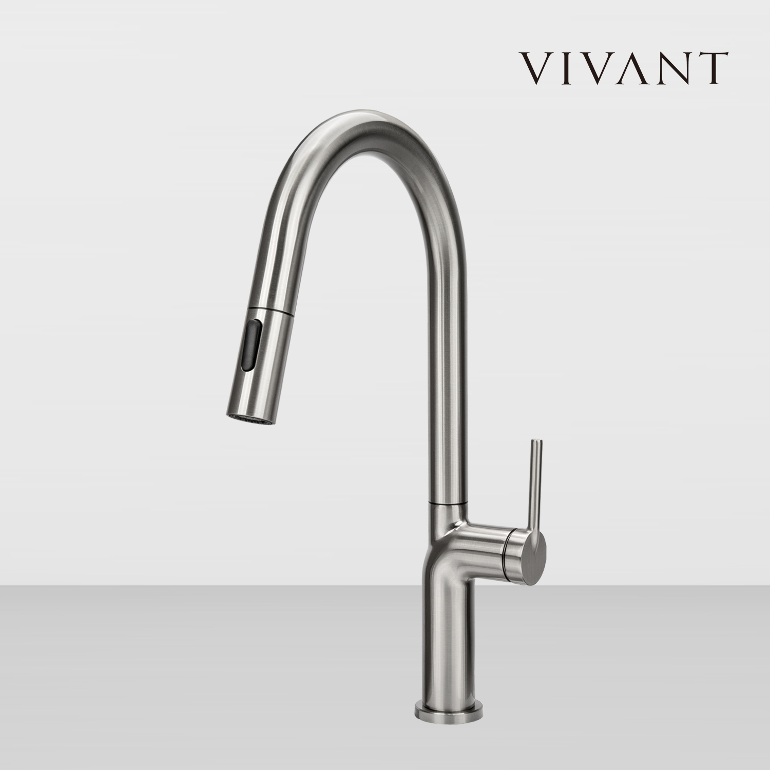 비반트 VA120 MS 주방수전 4color 거위목수전 무광니켈