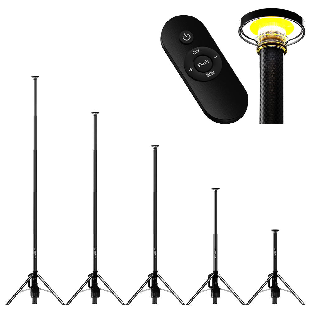 파이넬 N7 가로등 캠핑 스탠드 랜턴 LED 조명 높이조절 리모컨 방수