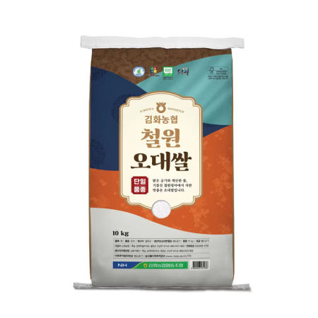 2026년 햅쌀 김화농협 철원 오대쌀 10kg, 1개