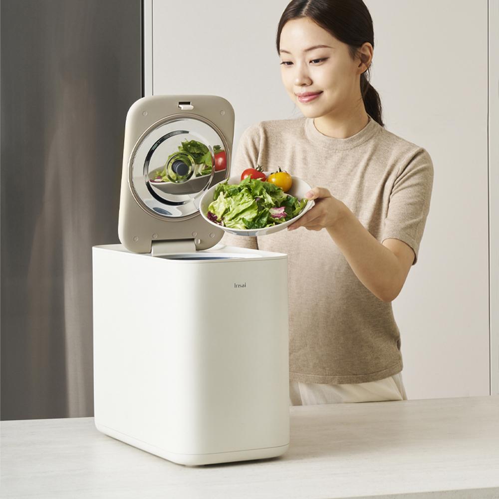 인사이 음식물처리기 분쇄기 건조기 대용량 3L