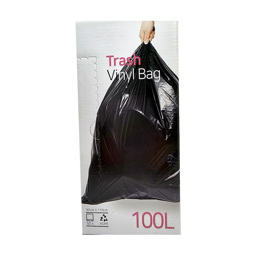 다용도 분리배출 봉투 검정 100L 50매 - 메인 이미지