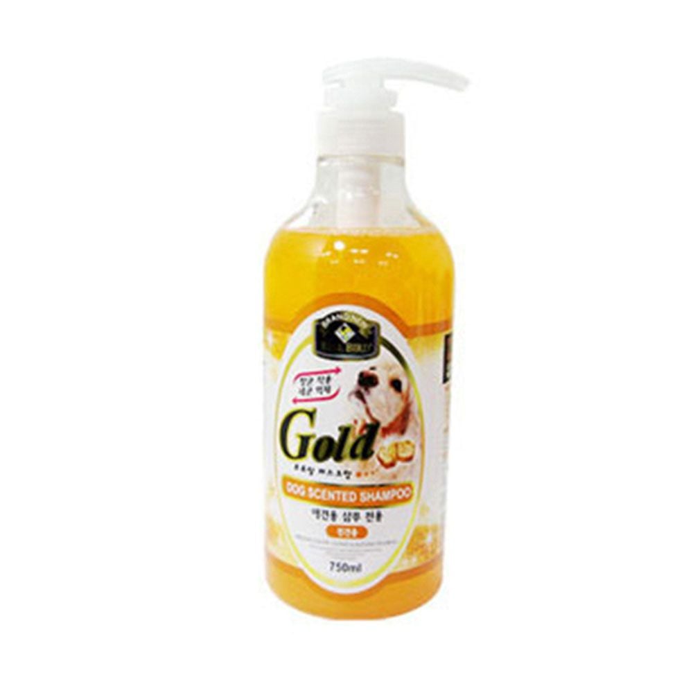 고급 골드펄 강아지 반려견 애견 샴푸 750ml 머스크향 - 상품 이미지