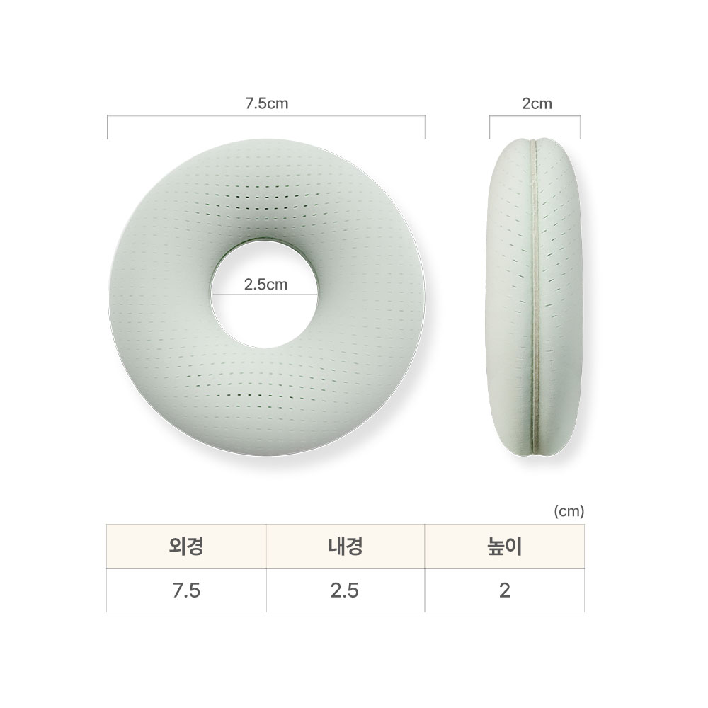 슈링 다회용 수유링 패드 편평 균열 함몰 유두보호기 임산부 유두케어 상품 이미지