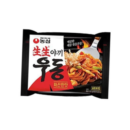 농심 해물라면 농심 생생 야끼우동 화끈한맛 5봉 매콤 볶음 봉지면