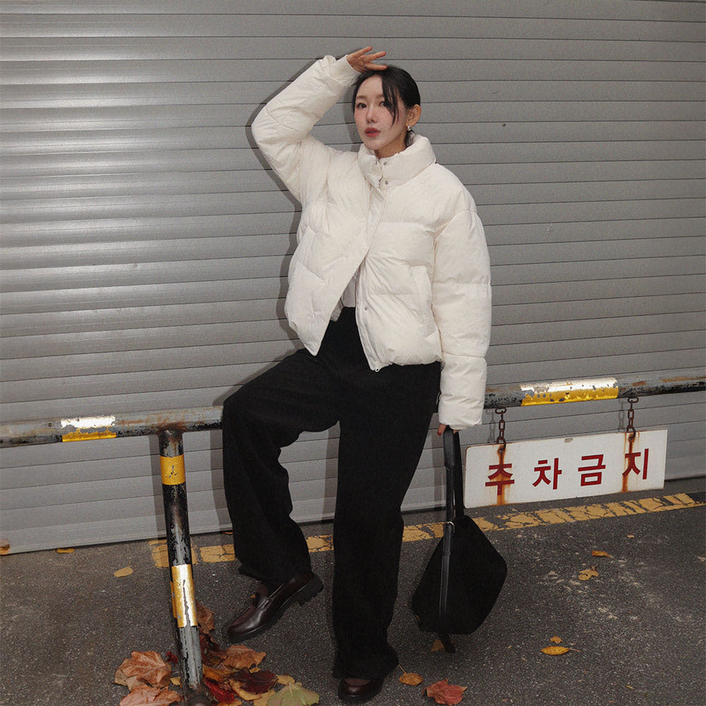 파스텔 푸퍼 안감 이미지