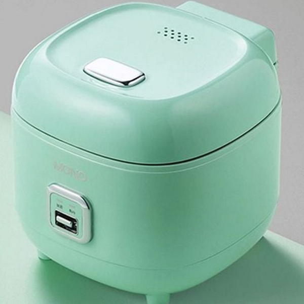 컴팩트 미니 밥솥 휴대용 보온 밥솥 1인용 2인용 3인용 민트