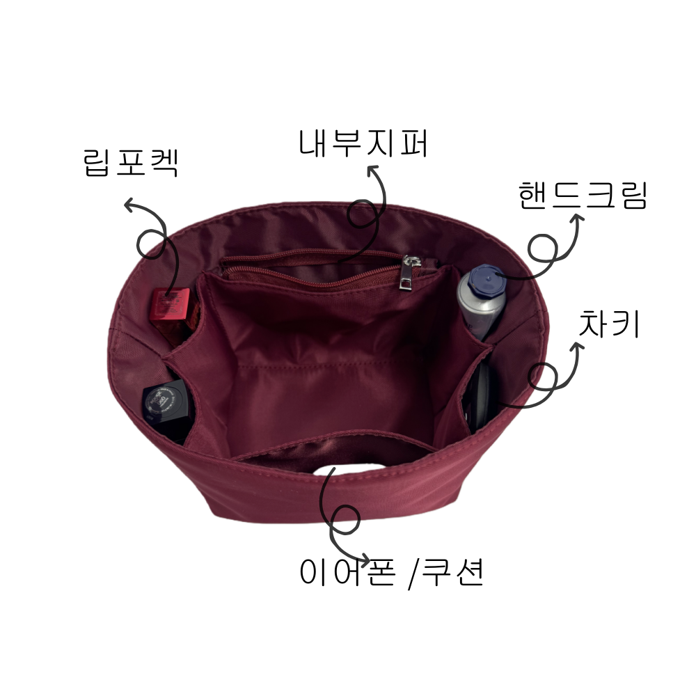 미두 최고급 방수 나일론  루이비통 lv tm 올인 BB 호환 이너백