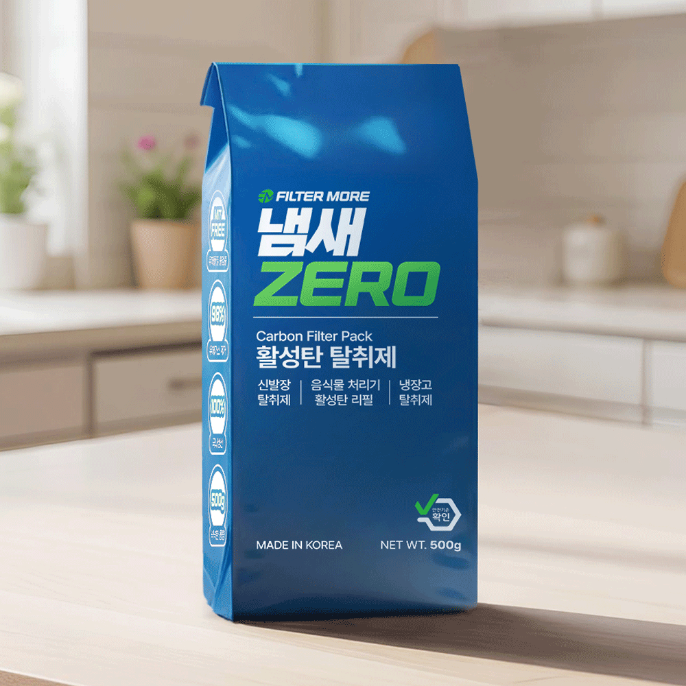 [호환] 음식물처리기 활성탄 필터 교체 리필 국산 활성탄 냄새제로 필터모아 제품 이미지
