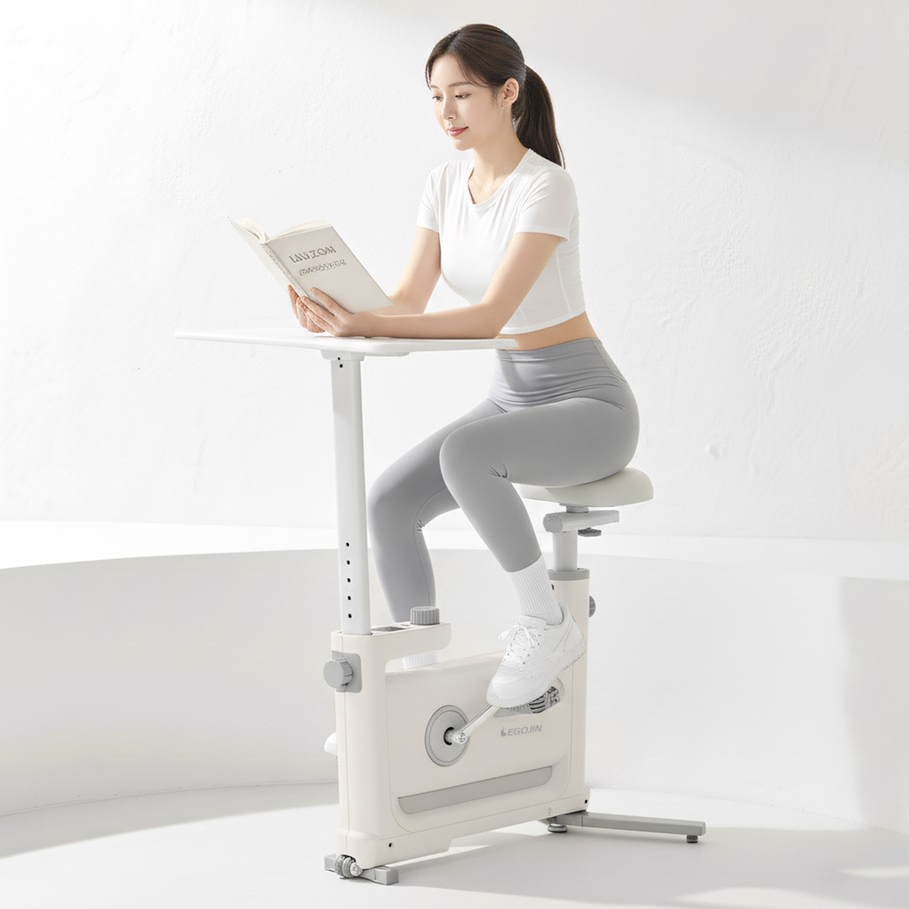 이고진 더 슬림 바이크 실내자전거 헬스 사이클 유산소 실내 운동기구 홈트 미니 접이식 - 상세 이미지 3