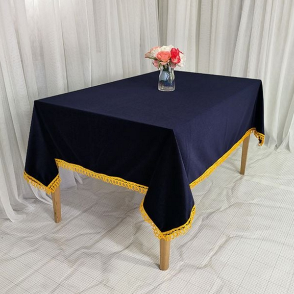 고급 벨벳 테이블보 파티 행사용 테이블보 다용도 인테리어
