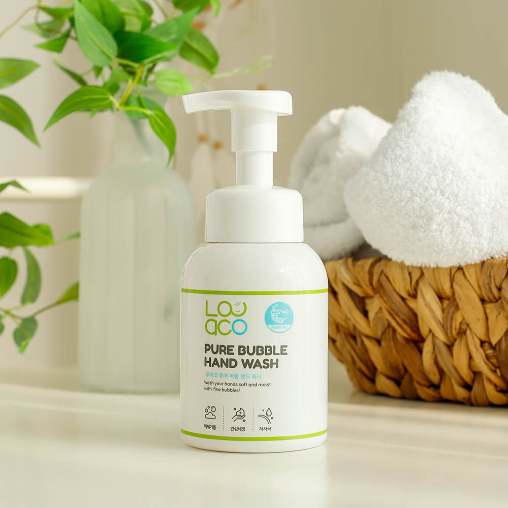 루아코 퓨어버블 거품형 핸드워시 무향 아기 손세정제 300ml, 2개 - 상세 이미지 2