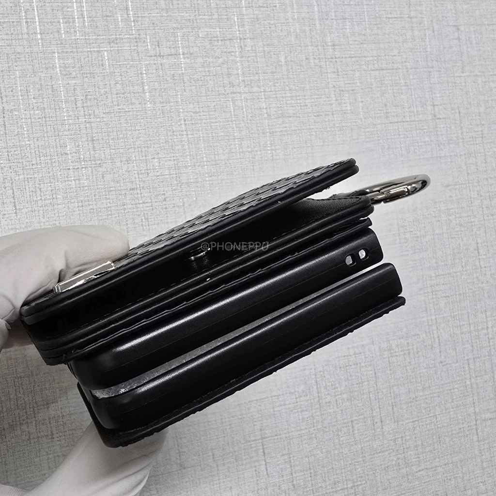 [RAFFINE] 라피네 로마 케이스 GS 카멜브라운, 갤럭시Z플립5 F731 - 상세 이미지 2