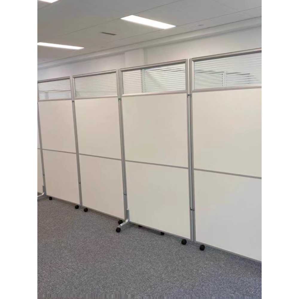 사무용 파티션 가림막 공간분리 이동식 인테리어 1m x 2m (패널+액세서리) - 상세 이미지 2