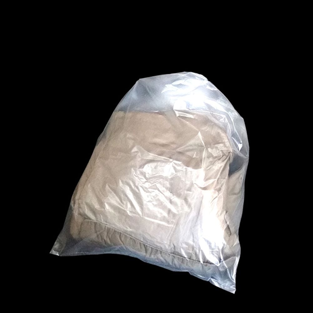 쓰레기봉투 막지봉투 (50리터) 투명 57cmX78cm 100매 - 상품 이미지