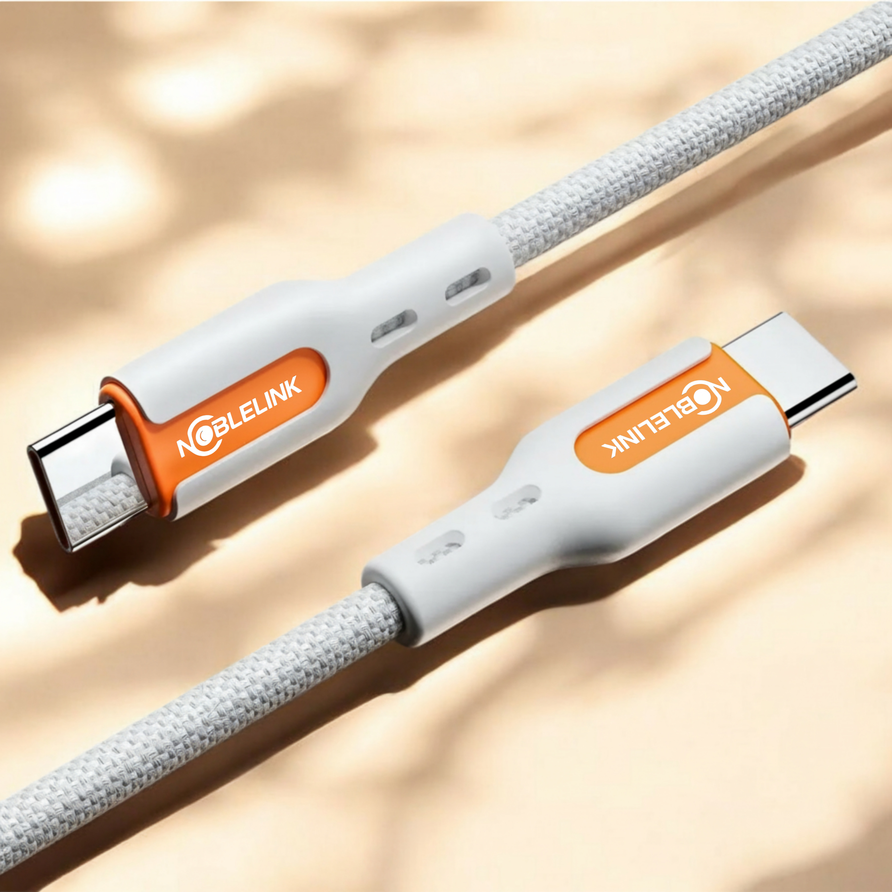 1+1[노블링크] 240W 초고속 C to C PD 3.1 충전 케이블 / 맥북·노트북·갤럭시·아이폰 완벽 호환 - 상품 이미지