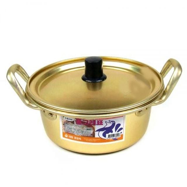 다용도 황냄비 양수-16cm 찌개냄비 라면냄비 주방냄비 - 상품 이미지