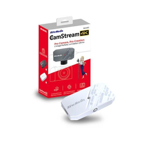 AVerMedia AVerMedia CamStream 4K BU113G2 캡쳐보드 화이트