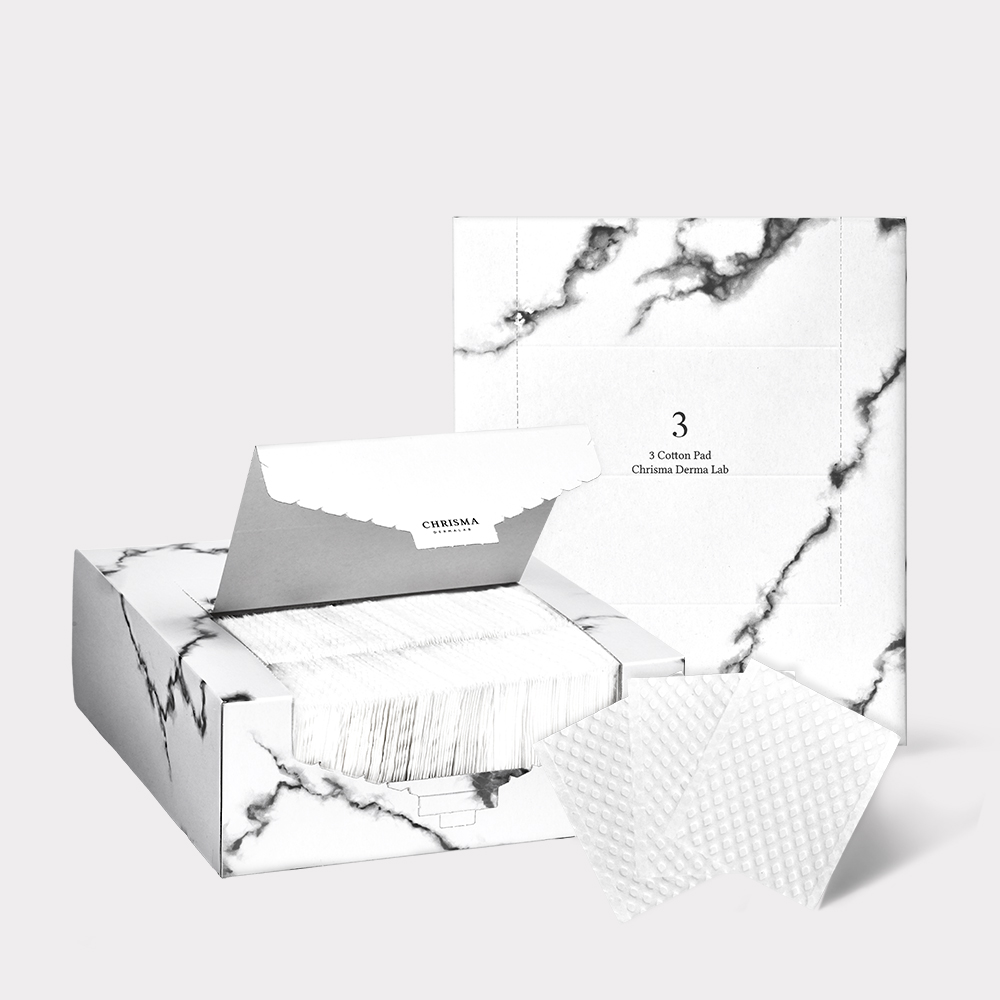 크리스마 순면 대용량 국내생산 엠보화장솜 1,200매(600매 2박스)