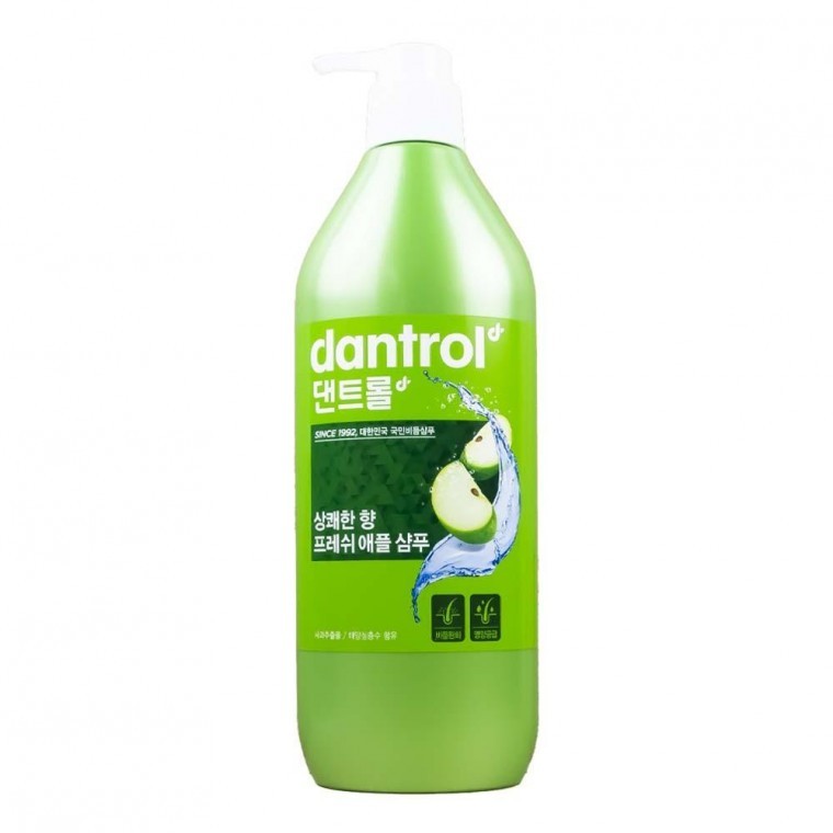 댄트롤 프레쉬 청사과 샴푸 린스 겸용 820ml - 상품 이미지