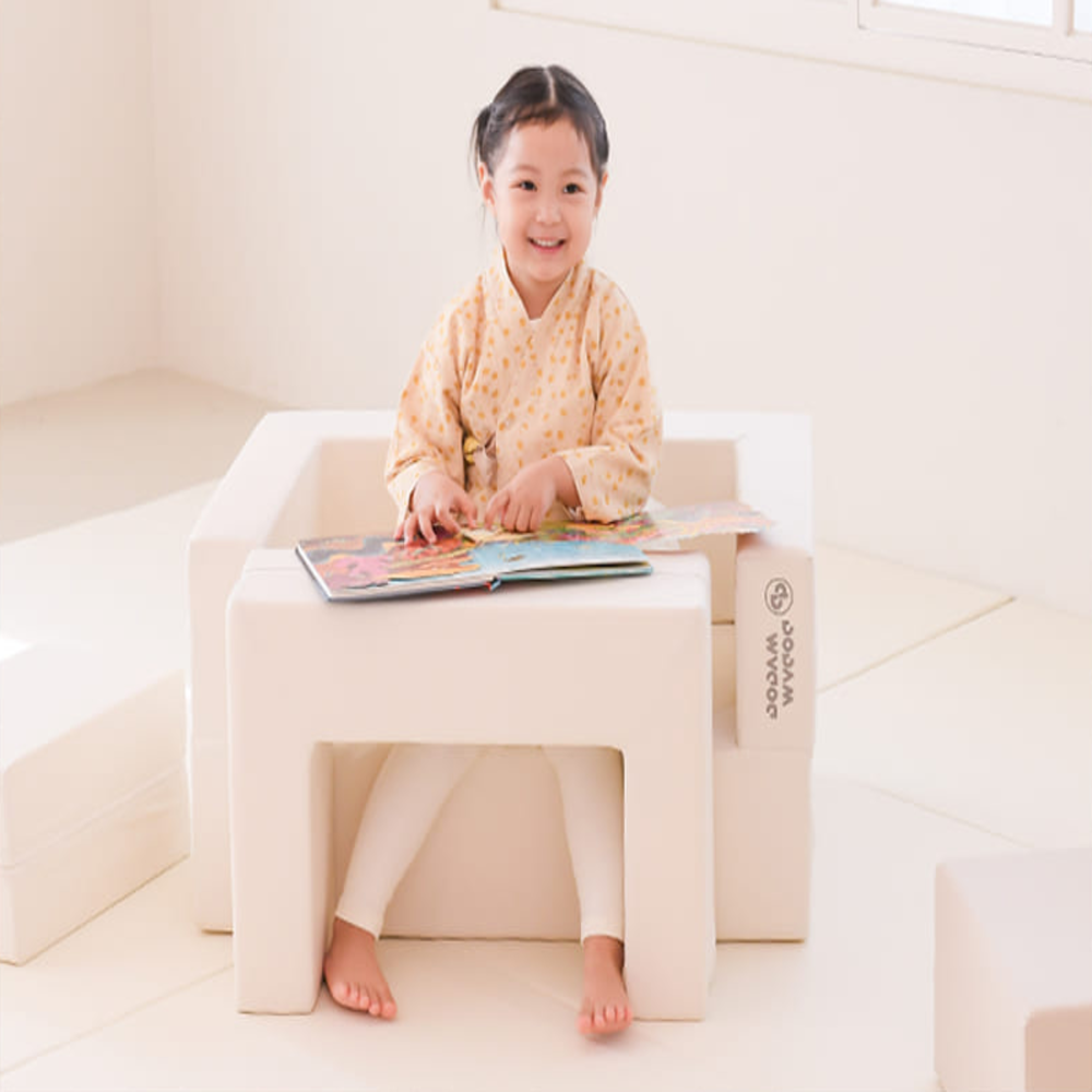 도담도담 바온 아기쇼파 1인용 유아 어린이 키즈 소파 의자