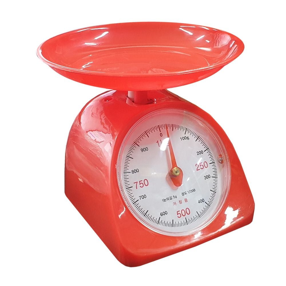 경인1K 가정용 기계식 아날로그 주부 주방저울 1Kg - 상품 이미지