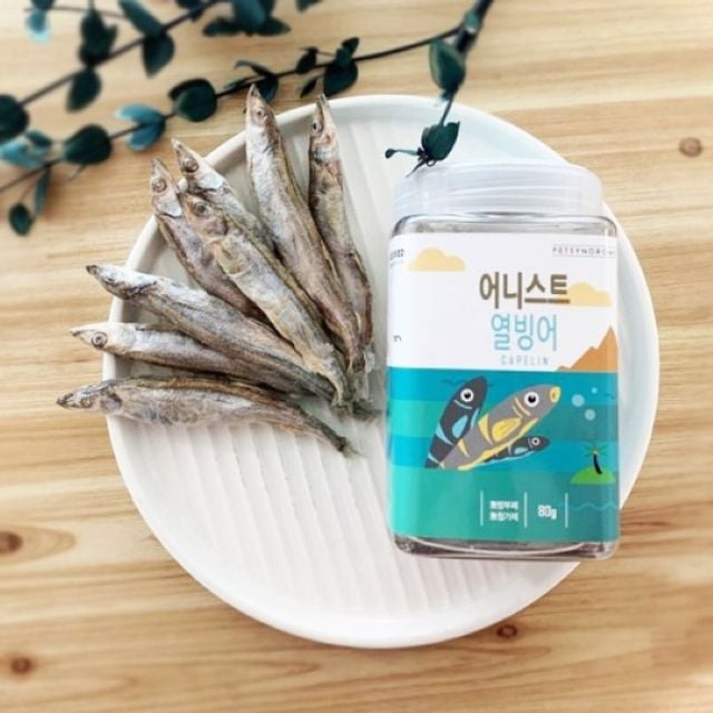 어니스트 동결건조 큐브80g 통열빙어 - 상품 이미지